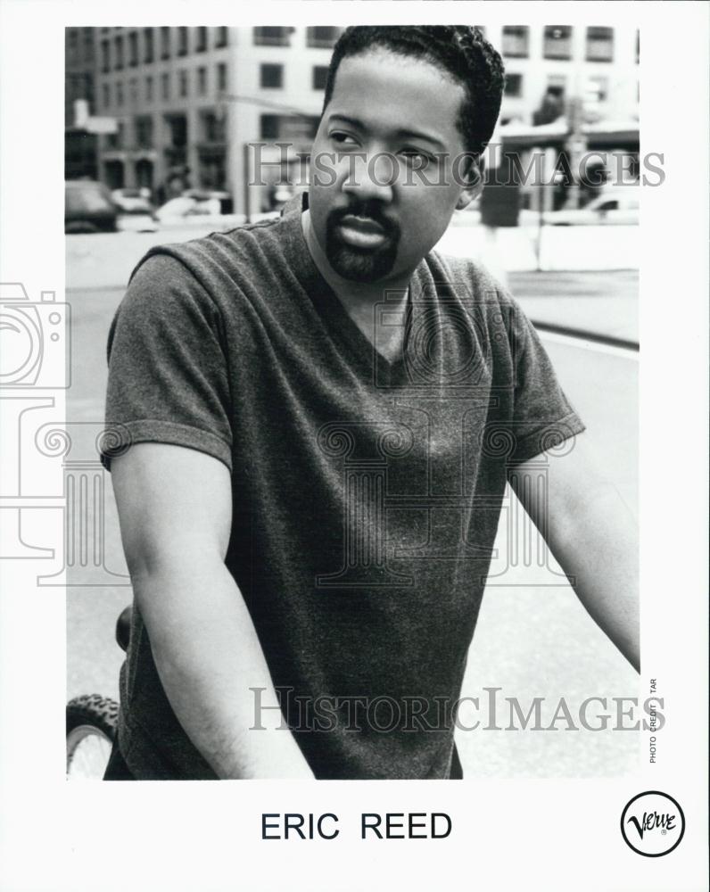 Press Photo Eric Reed American jazz pianist and composer - RSL02433 - Historic Images