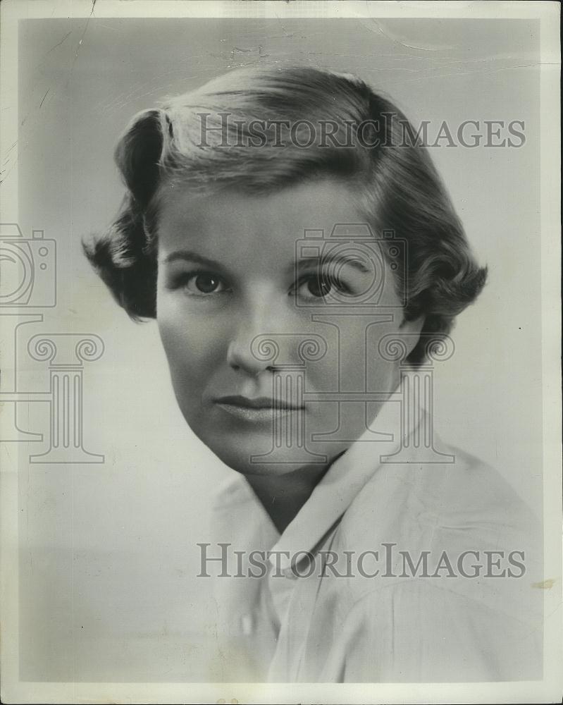 1961 Press Photo Actress Barbara Bel Geddes in &quot;Mary, Mary&quot; - RSL41601 - Historic Images