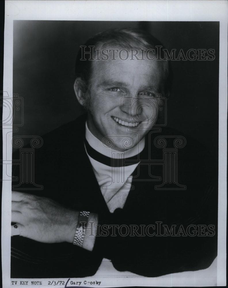 1995 Press Photo Gary Crosby, American Singer and Actor, son of Bing Crosby - Historic Images