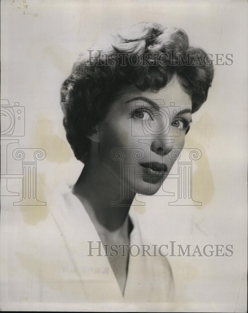 1958 Press Photo Actress Marilyn Meyer In &quot;Pajama Game&#39; - RSL82801 - Historic Images