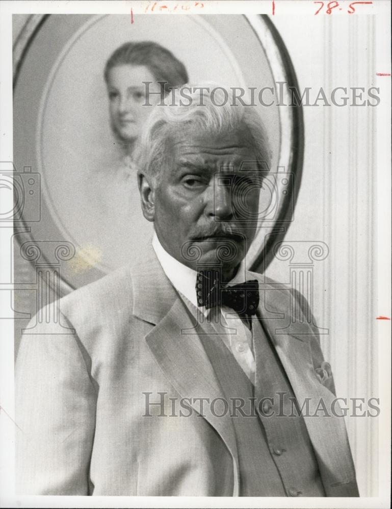 1976 Press Photo Actor Laurence Olivier In &quot;A Tribute To American Theater&quot; - Historic Images