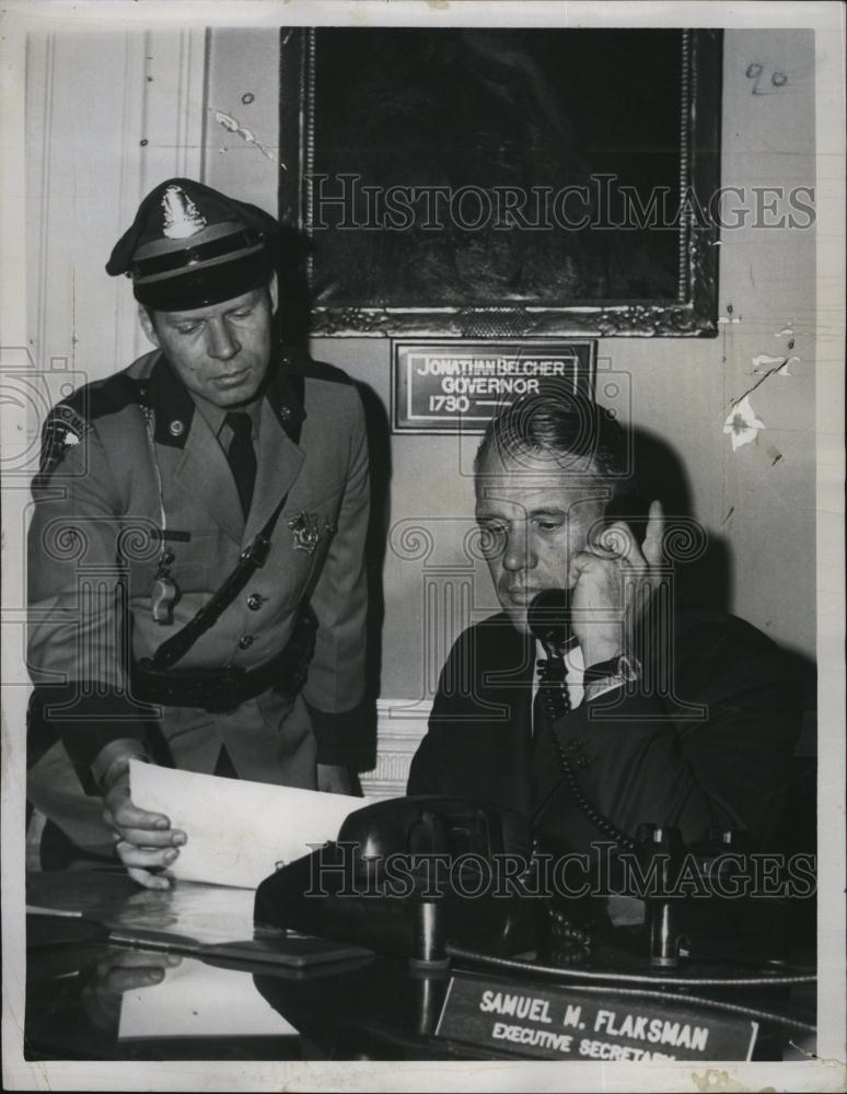 1968 Press Photo Lt Governor Francis Sargent - RSL77939 - Historic Images