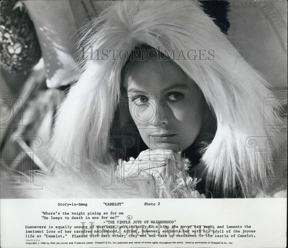 1960 Press Photo Vanessa Redgrave in &quot;The Simple Joys of Maidenhood&quot; - RSL05709 - Historic Images