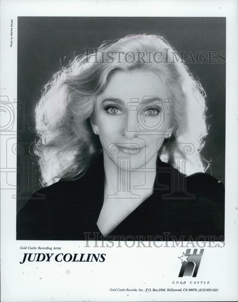 1992 Press Photo Popular Musician Judy Collins - RSL03265 - Historic Images