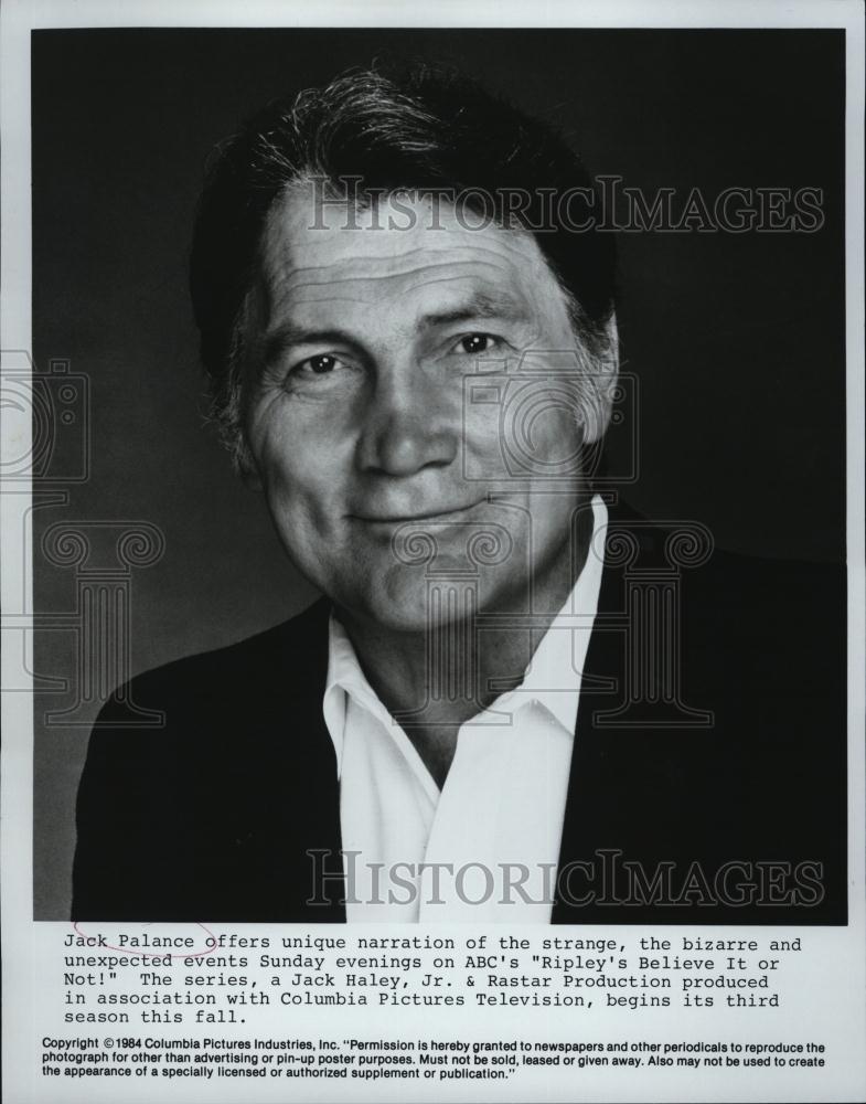 1984 Press Photo Actor Jack Palance - RSL46437 - Historic Images