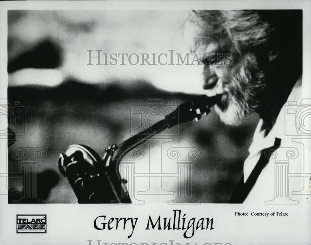 Press Photo Gerry Mulligan Jazz Musician - RSL07715 - Historic Images