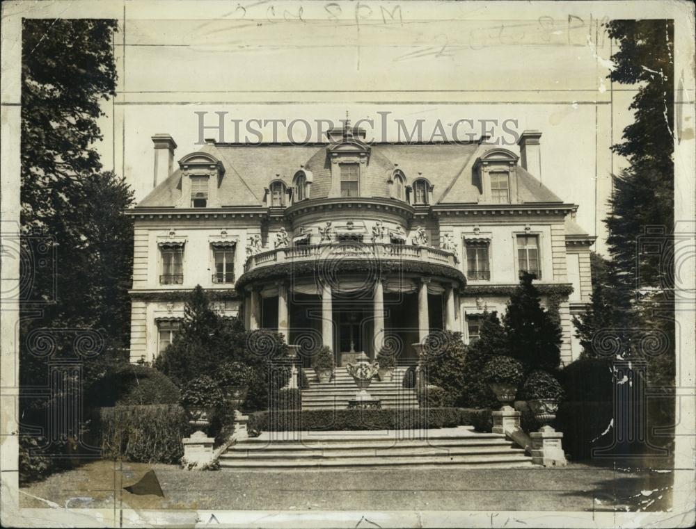 1934 Press Photo John Jacob Astor III Estate - RSL07521 - Historic Images