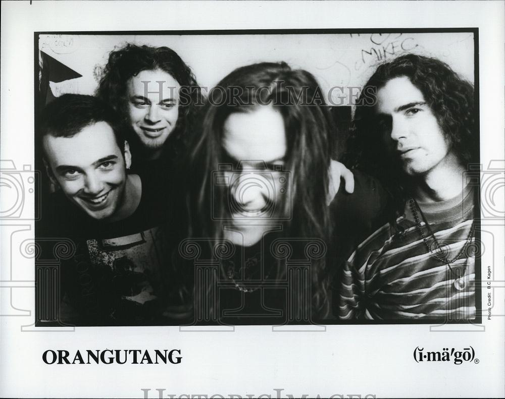 Press Photo members of Boston rock group Orangutang - RSL85519 - Historic Images