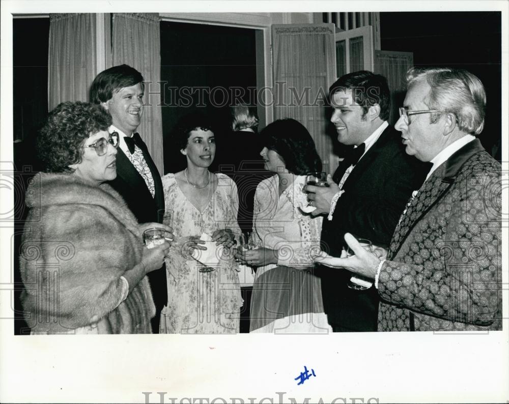 1980 Press Photo Ruth Meyers, John &amp; Kathy McDowell, Brooks &amp; Roy WOrkman - Historic Images