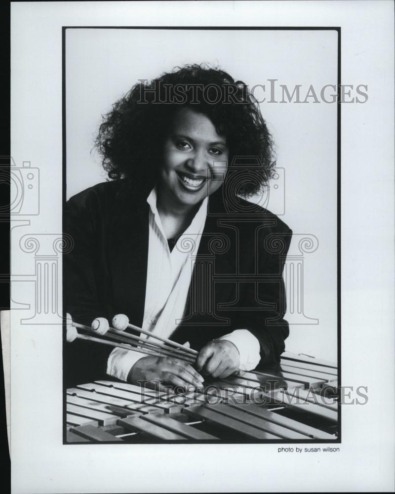 Press Photo Cecelia Smith Jazz Vibraphonist - RSL44019 - Historic Images