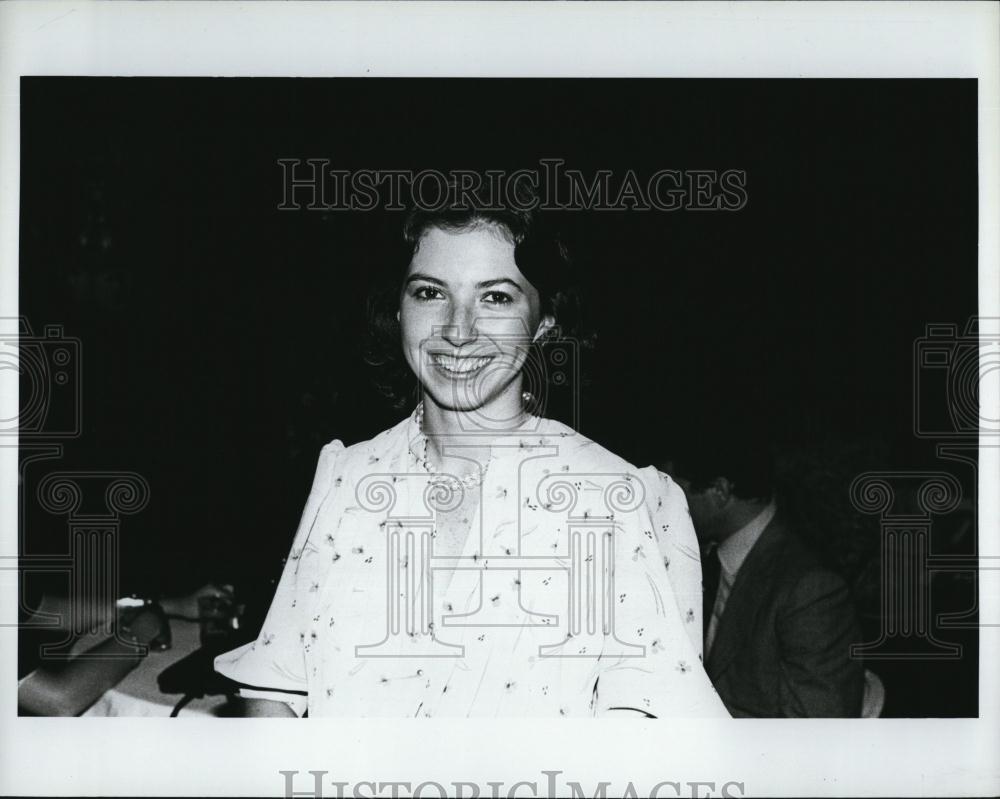 1981 Press Photo Melanie Pena-Vera daughter of Mrs Lousis Cabot of Boston - Historic Images