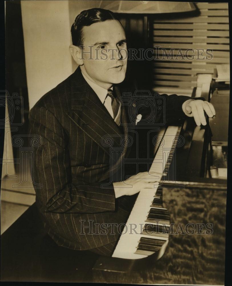 1946 Press Photo Alec Templeton Piano master orchestra - RSL91897 - Historic Images