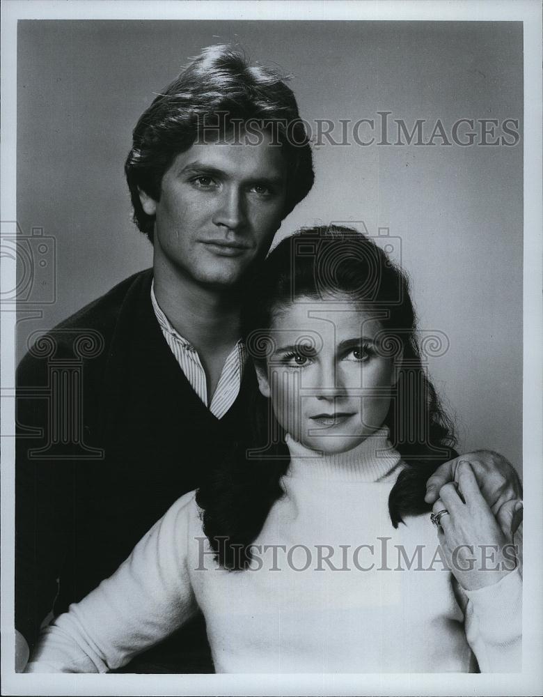 1979 Press Photo Actor, Director Andrew Stevens, Tovah Feldshuh, Actress, Singer - Historic Images