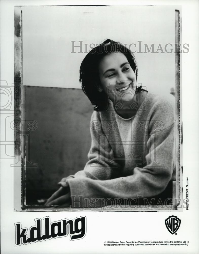 1996 Press Photo KD Lang Musician singer Recording Artist Entertainer - Historic Images