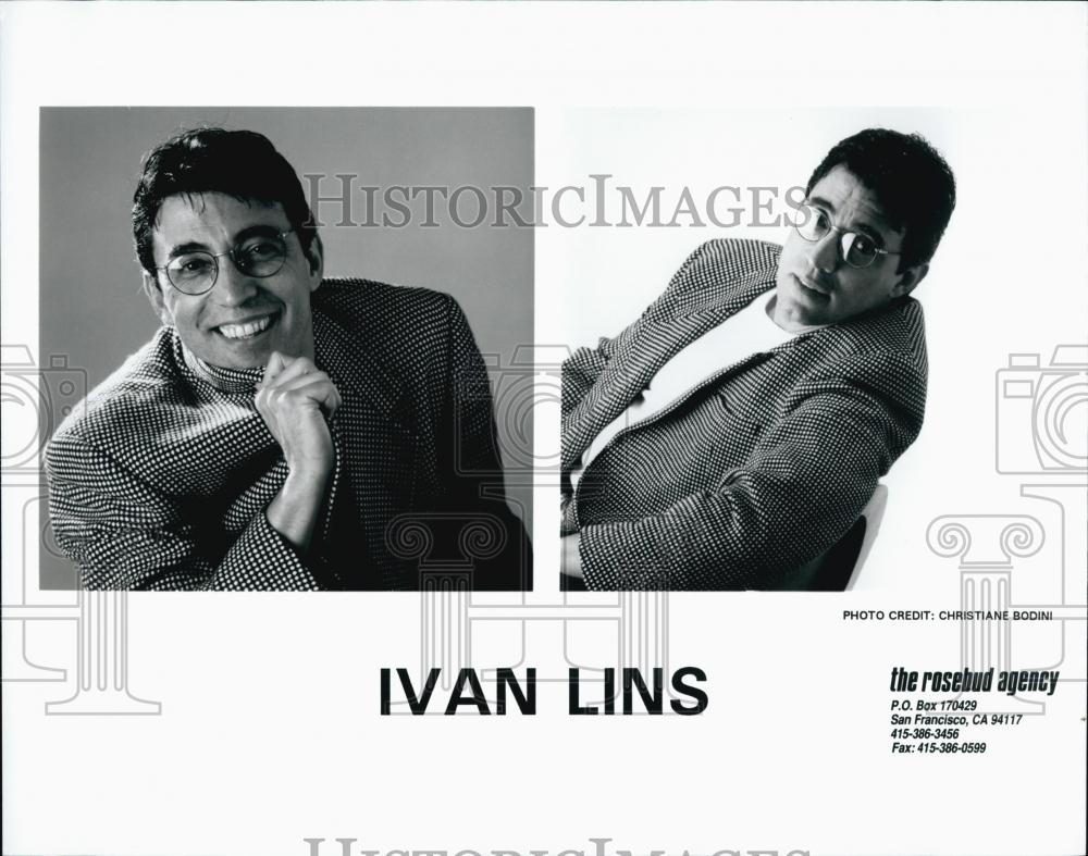 Press Photo Ivan Lins a Latin Grammy-winning Brazilian musician - RSL00235 - Historic Images