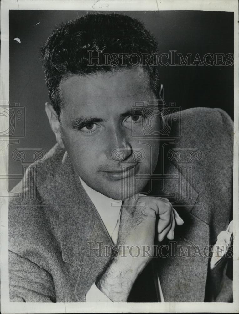 1953 Press Photo Robert LBendick,Television Producer - RSL42655 - Historic Images