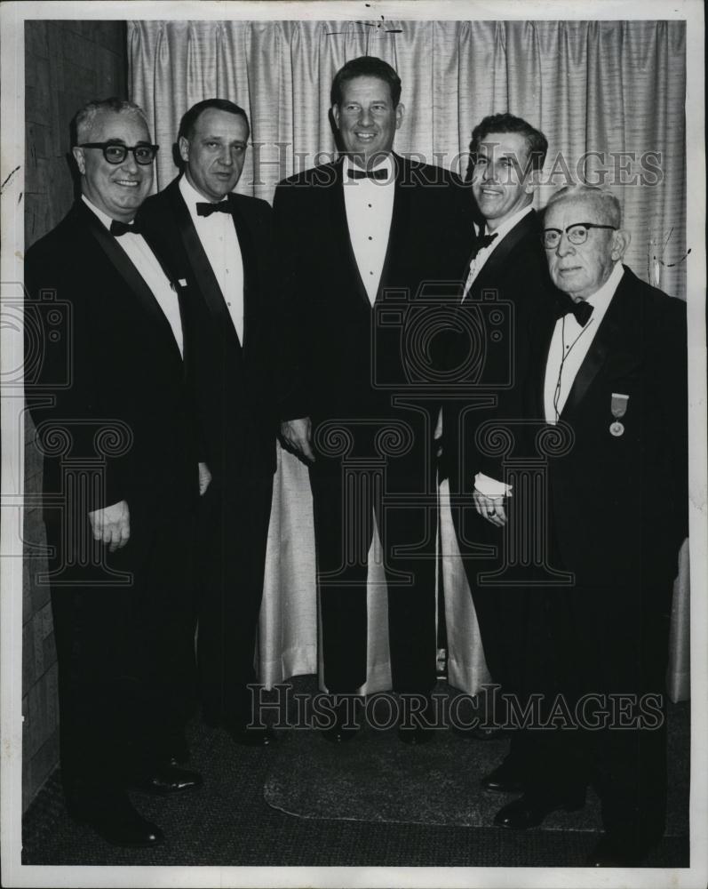 1967 Press Photo Lt A Viola,Maj RR Bagley,LT E Keelan,Sgt W DiPasa - RSL78881 - Historic Images