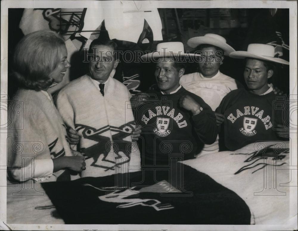 1964 Press Photo Patricia John, James Jacobs, Mariano Magaquiza - RSL86053 - Historic Images