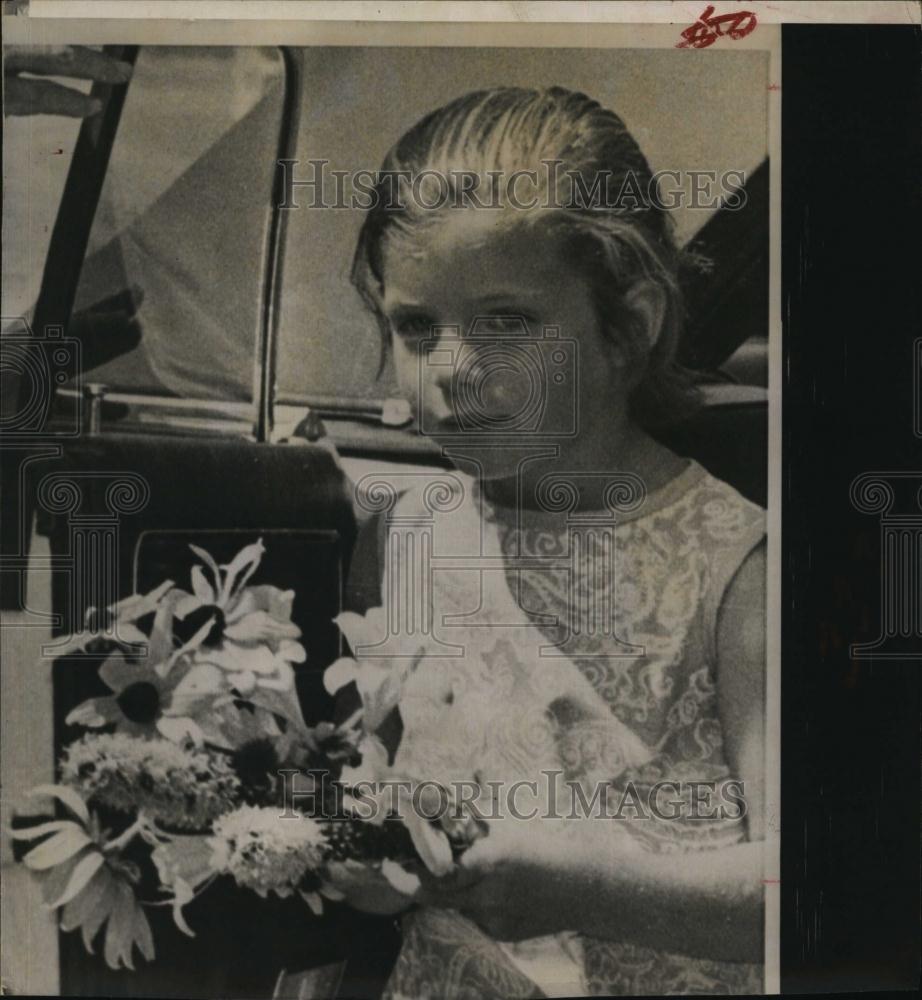 1963 Press Photo Caroline Kennedy, daughter of the US Pres - RSL92925 - Historic Images