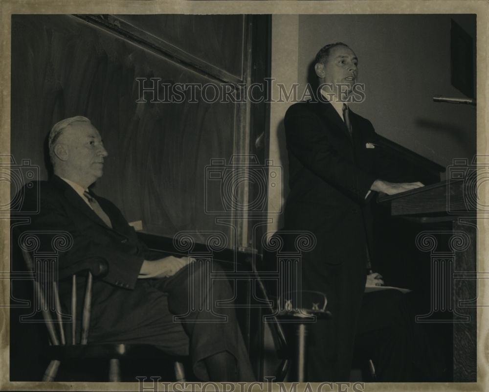 1960 Press Photo Judge Frank Kopelman &amp; Judge Cecil Morgan - RSL86125 - Historic Images