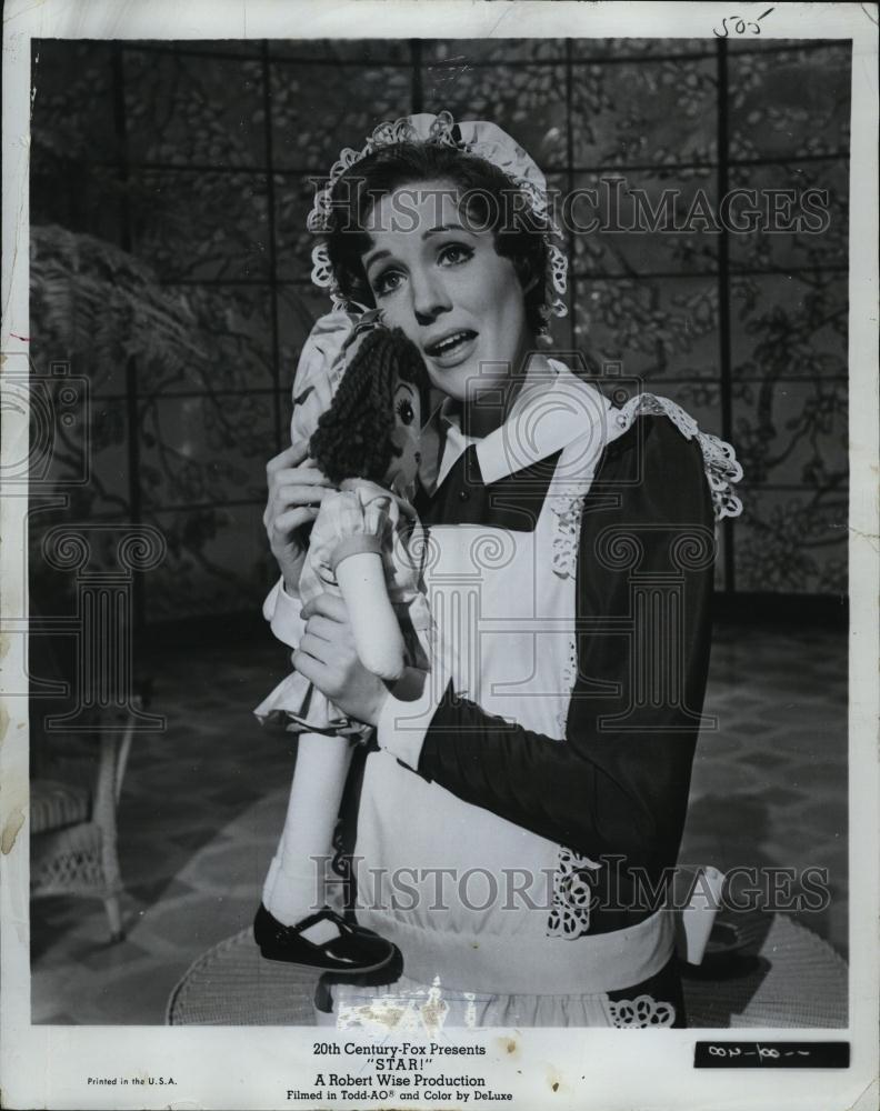 1968 Press Photo Julie Andrews &quot;Star!&quot; - RSL47485 - Historic Images