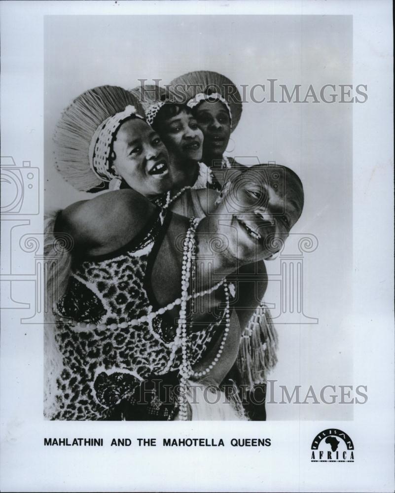 1991 Press Photo Recording Artists, Mahlathini &amp; the Mahotella Queens - Historic Images