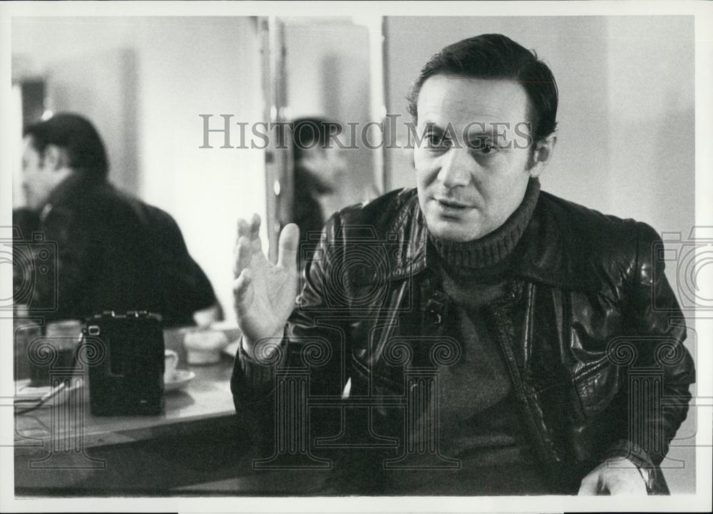 1978 Press Photo Actor Yuri Solomin, Star Of Russian Theater And Movies - Historic Images