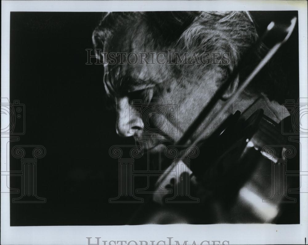Press Photo Violinist Walter Trampler Musician Artist - RSL99223 - Historic Images