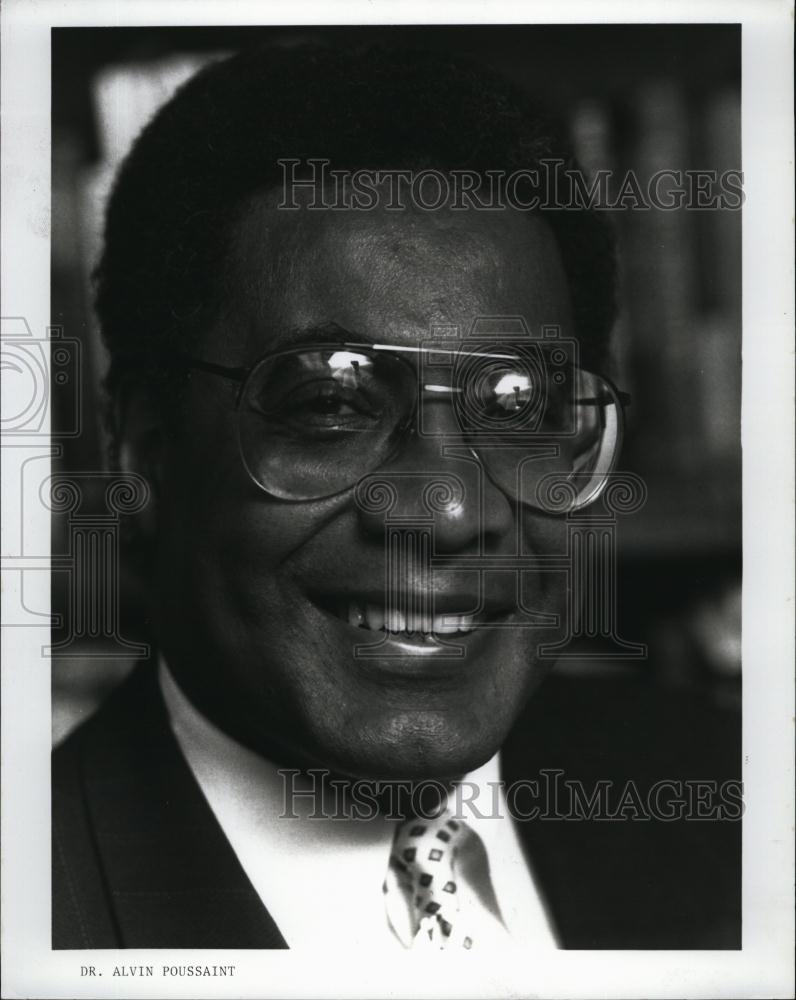 1994 Press Photo Dr Alvin Poussaint, prof of psychiatry at Harvard Medical - Historic Images