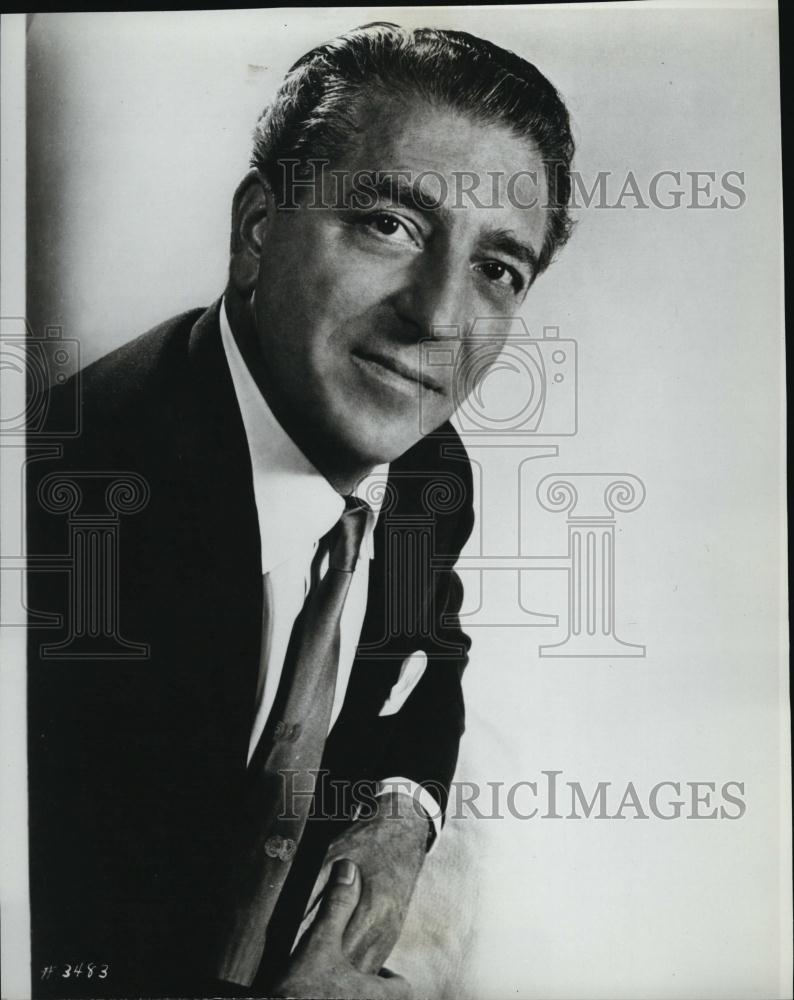 1965 Press Photo Mantovani and Orchestra appearance Symphony Hall - RSL40903 - Historic Images