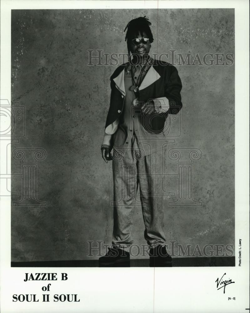 Press Photo Jazzie B of Soul II Soul - RSL42435 - Historic Images