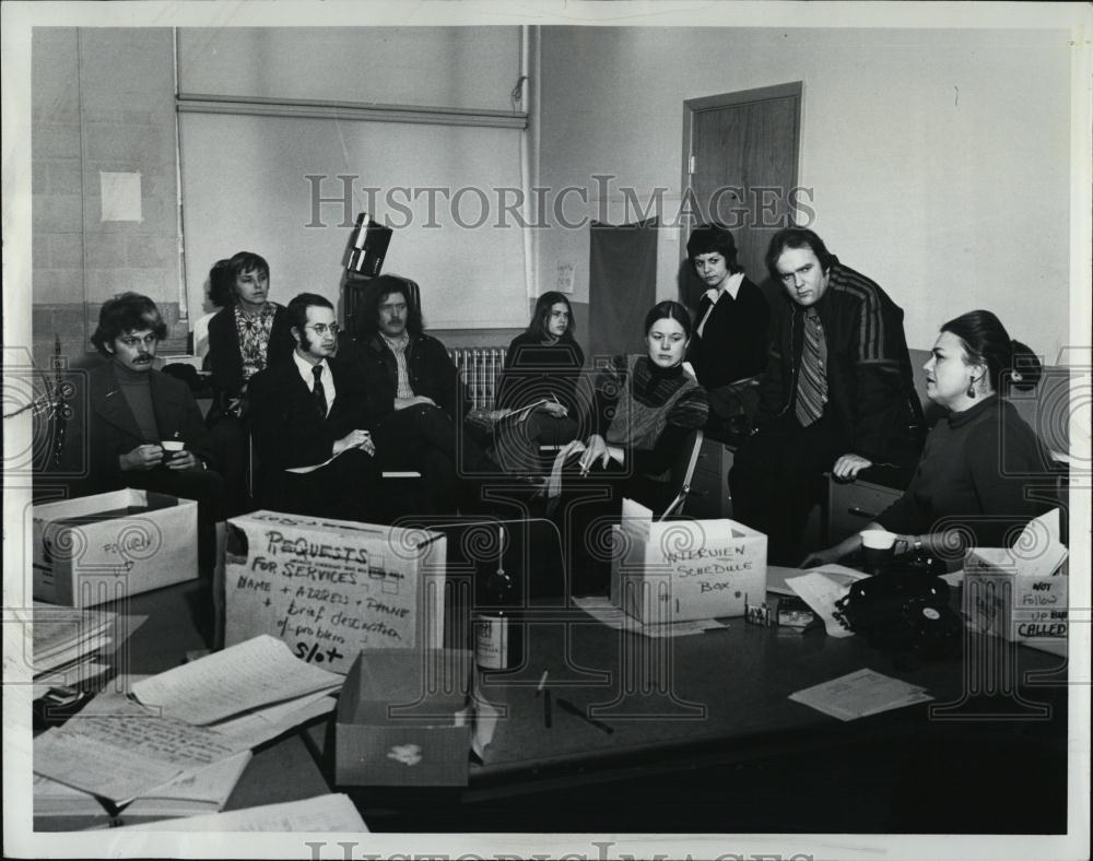 1973 Press Photo Volunteers for the Census - RSL39391 - Historic Images