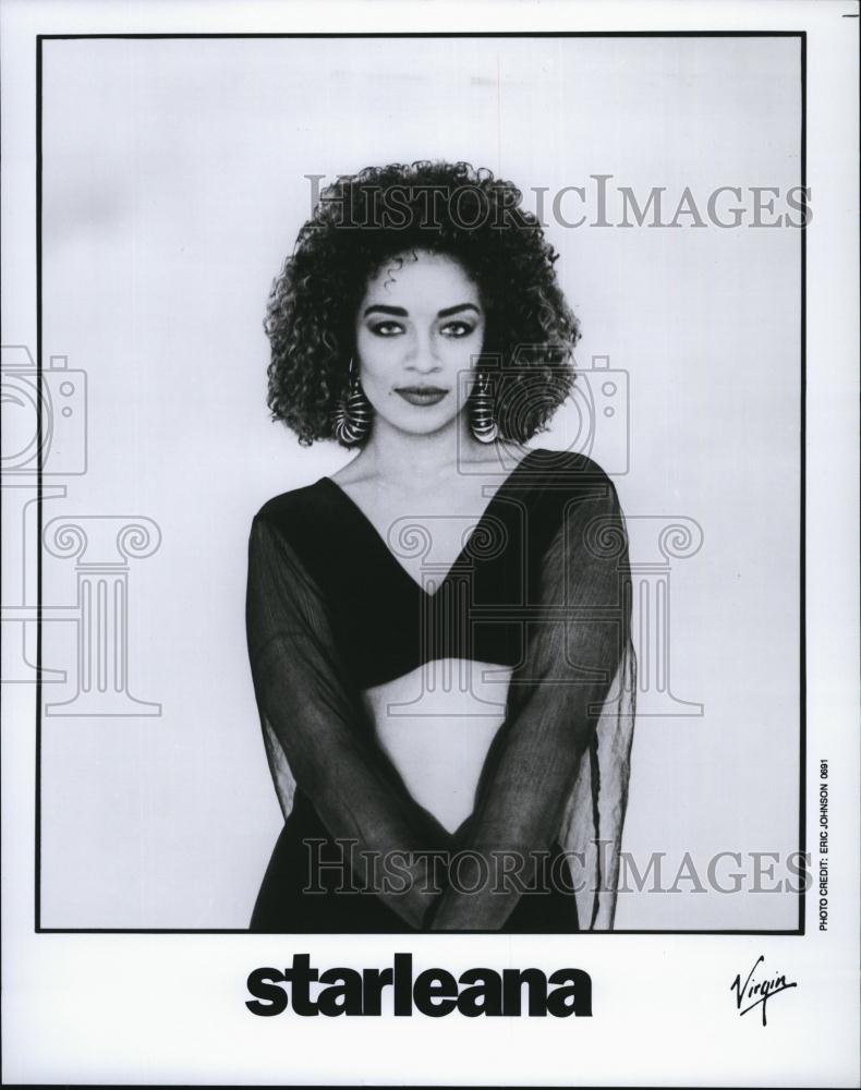 1991 Press Photo Musician Singer recording artist Starleana - RSL80547 - Historic Images