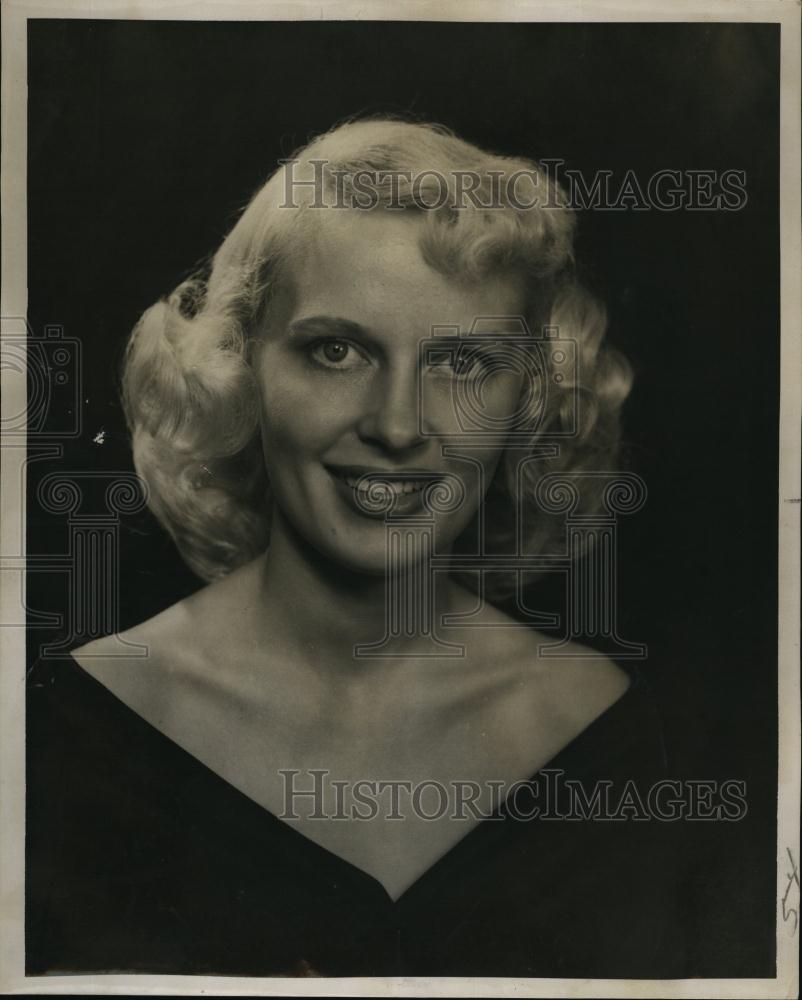 1951 Press Photo Doris Ellen Dandner to wed John Edward Van Diver - RSL93607 - Historic Images