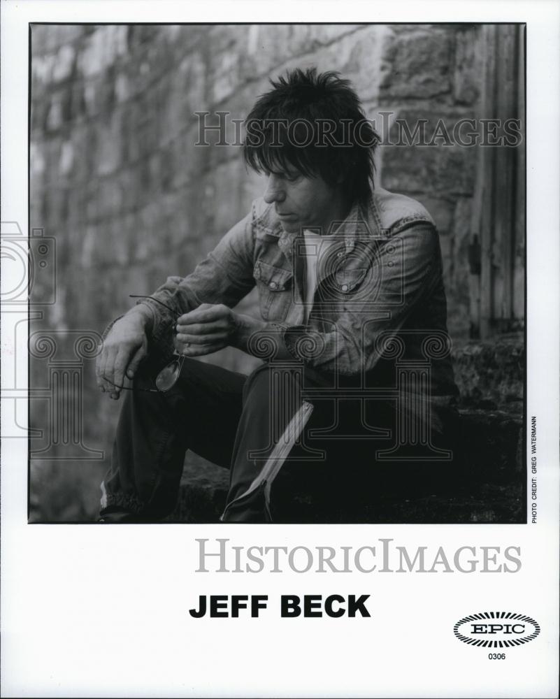 2003 Press Photo Jeff Beck English Rock Guitarist Musician Songwriter Actor - Historic Images