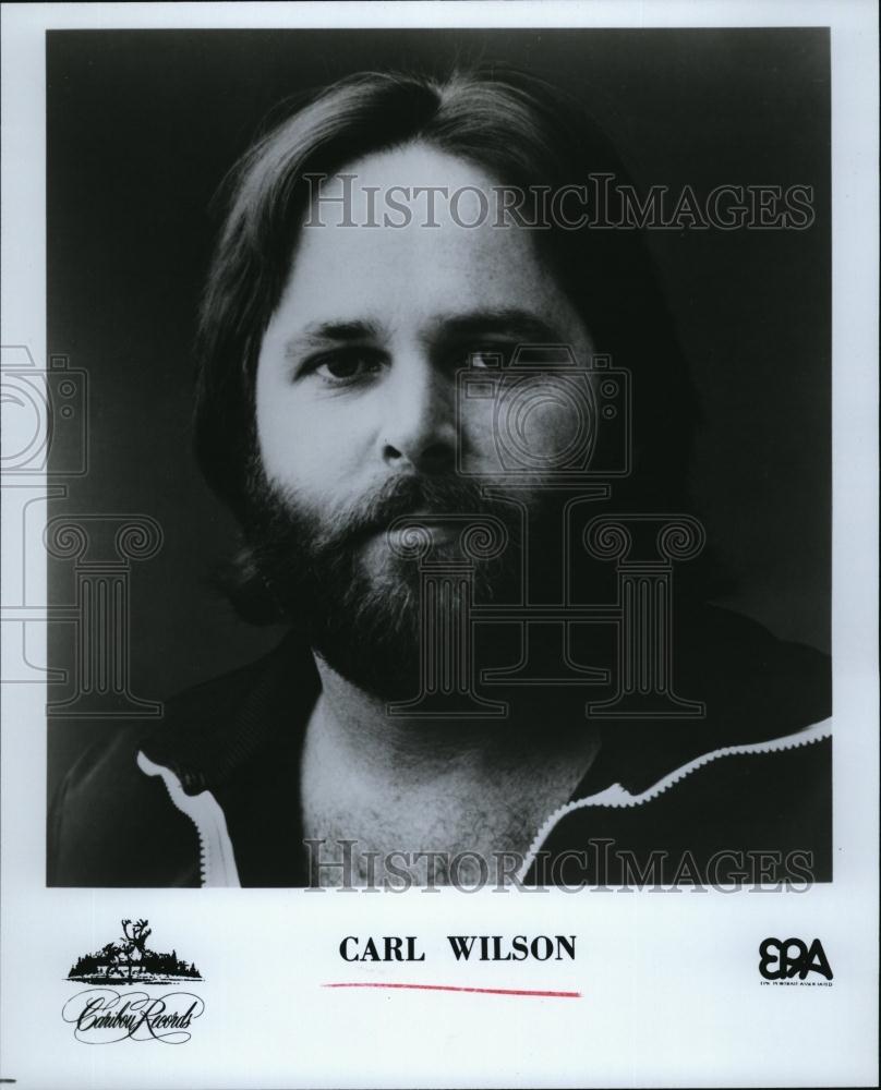 Press Photo Carl Wilson OF The Beach Boys - RSL93531 - Historic Images