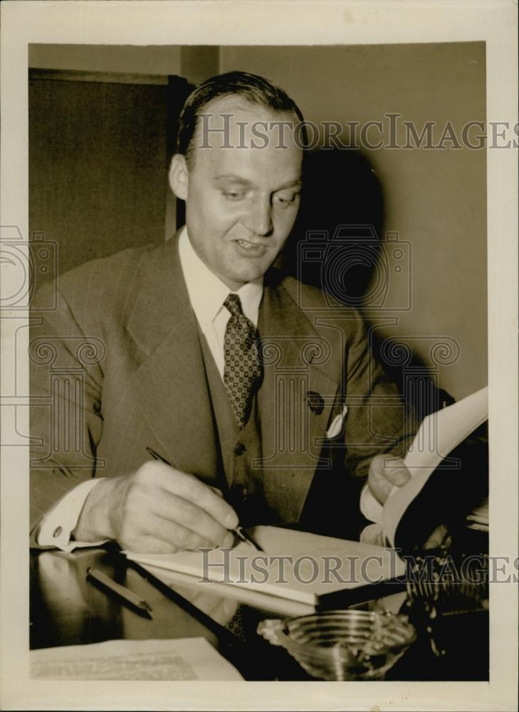 1939 Press Photo O John Rogge Nominated For Asst Atty General Post - RSL65733 - Historic Images