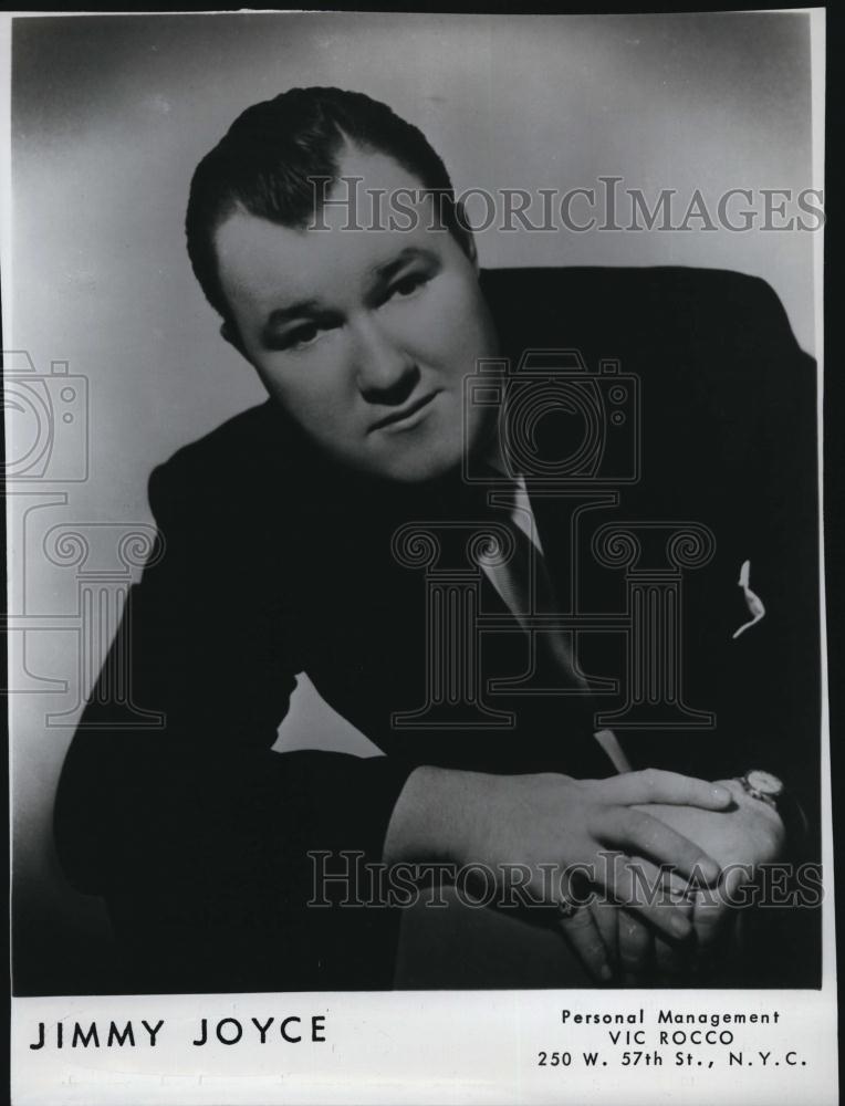 1964 Press Photo Comedian Jimmy Joyce In South Boston - RSL84005 - Historic Images