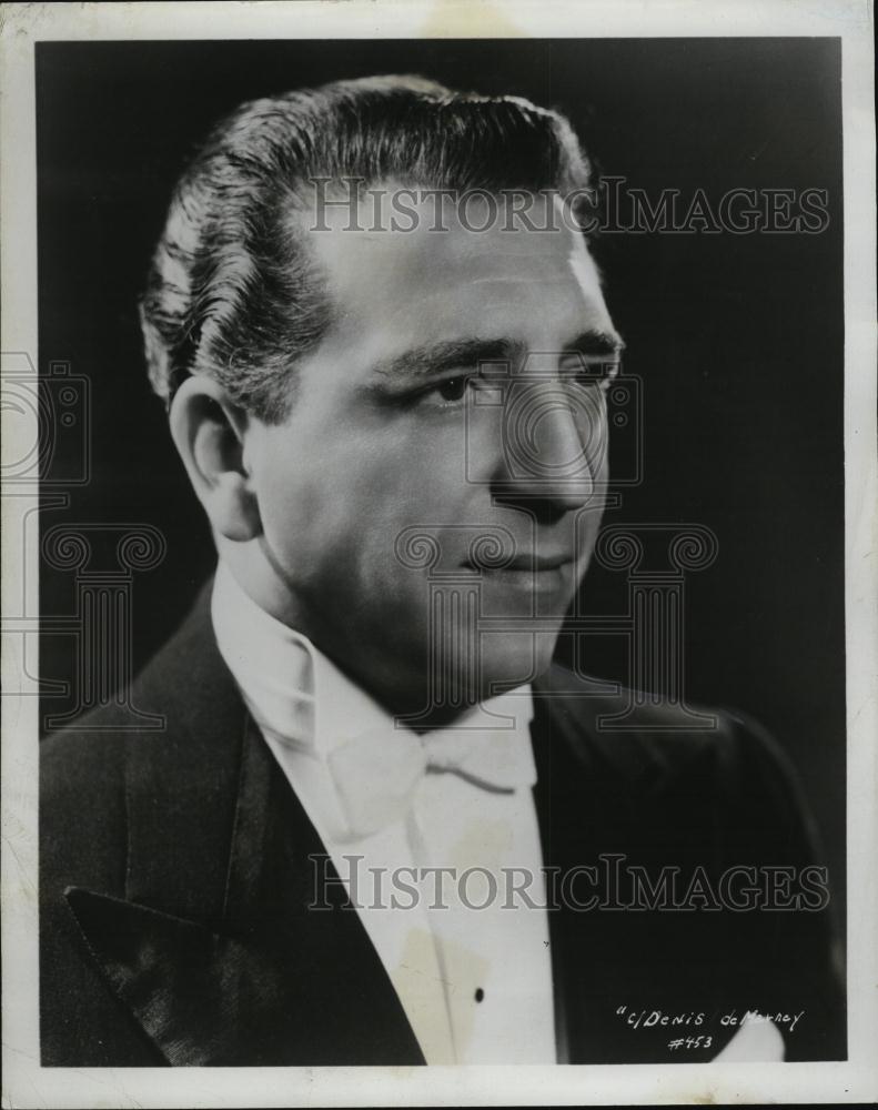 1958 Press Photo Orchestra Conductor Mantovani Promotional Portrait - RSL40879 - Historic Images