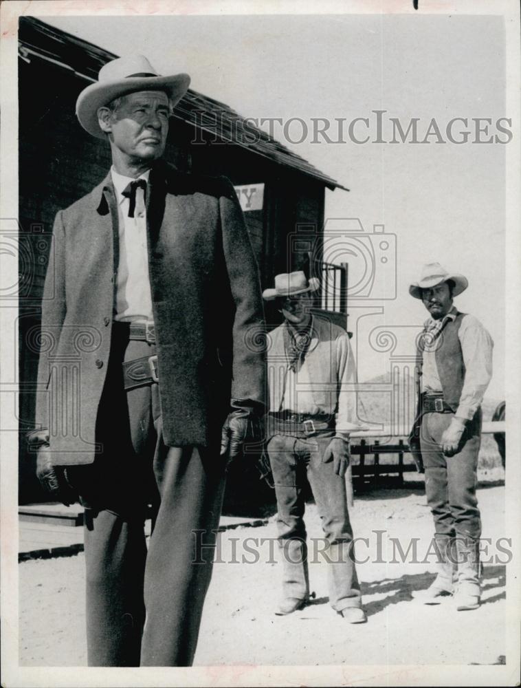 1970 Press Photo Robert Ryan American Actor Hour Of The Gun Western Drama Movie - Historic Images