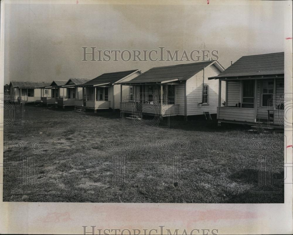 1967 Press Photo Site which poverty aid paid for and billed US government - Historic Images