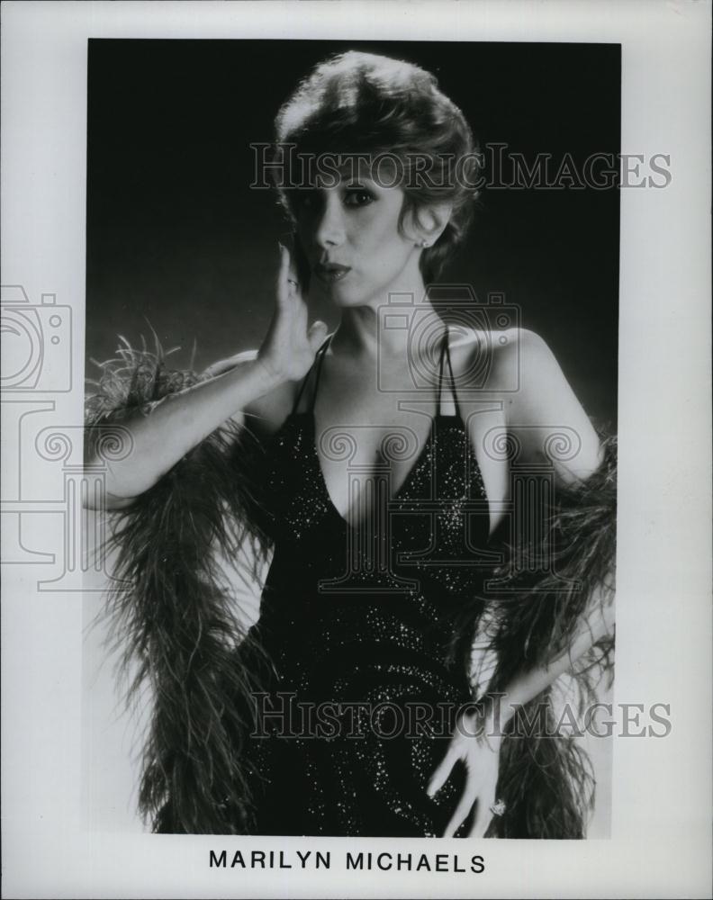 Press Photo Popular Musician Singer Marilyn Michaels - RSL82769 - Historic Images