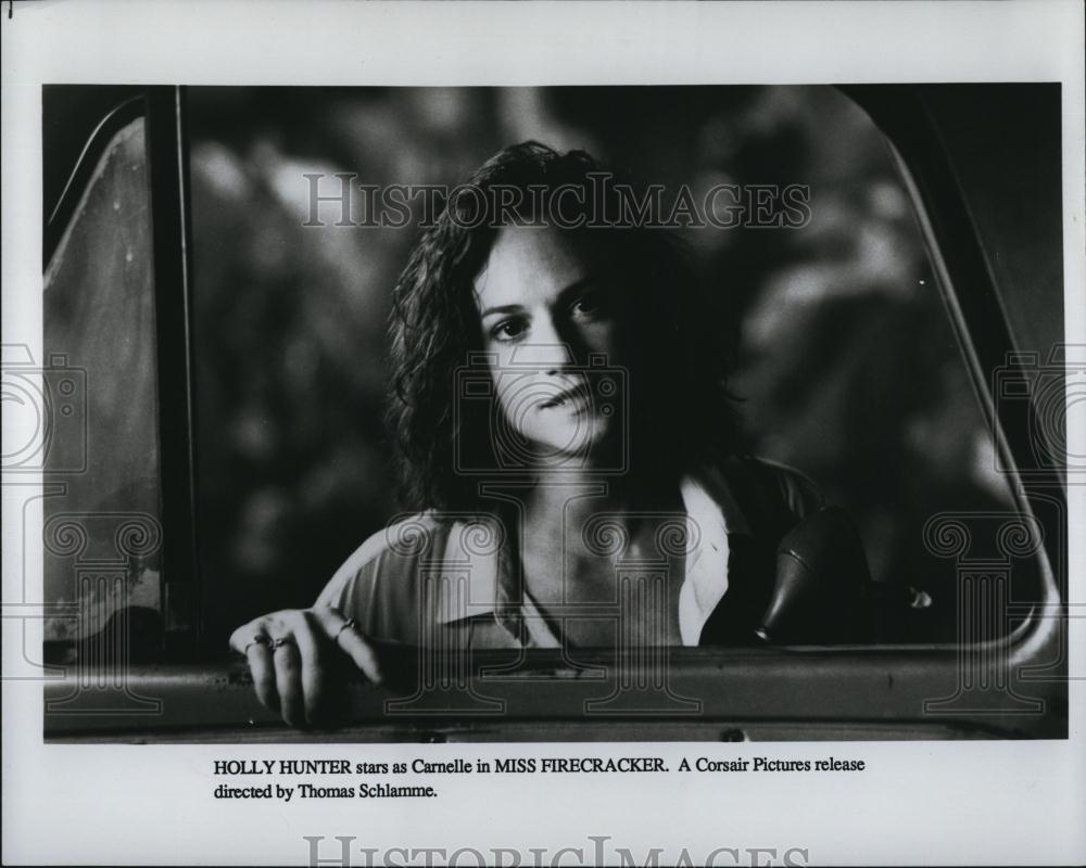 1989 Press Photo &quot;Miss Firecracker&quot; starring Holly Hunter - RSL86525 - Historic Images