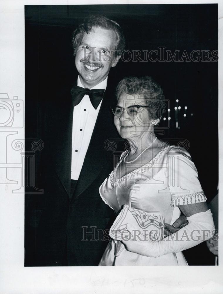 1978 Press Photo Webster Catherwood Set Designer - RSL62775 - Historic Images