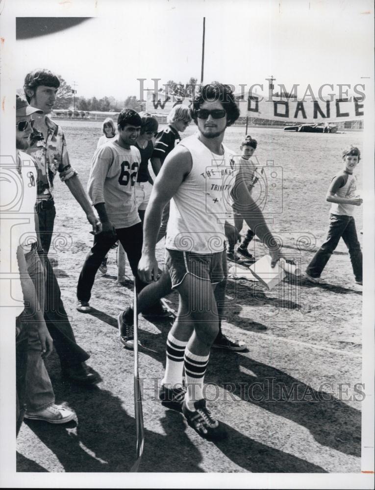 1976 Press Photo Jim Hitch Clearwater High School Senior Class President - Historic Images