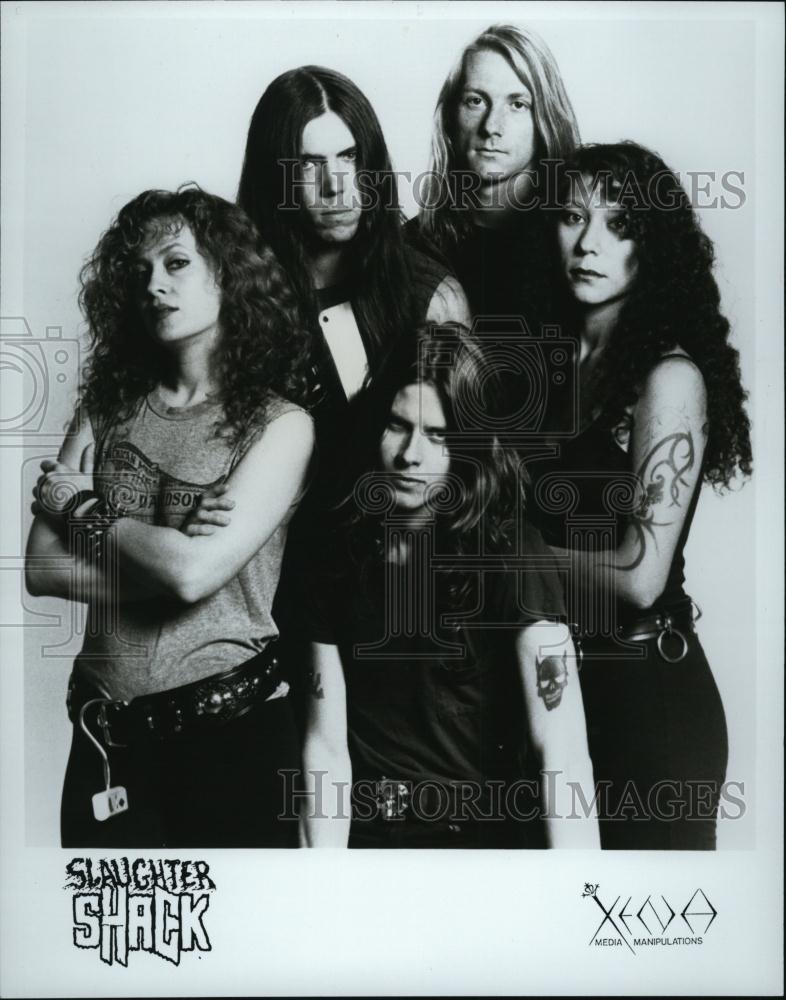Press Photo Slaughter Shack Ellen M John Queenan Colin Burns Andy Strachan - Historic Images
