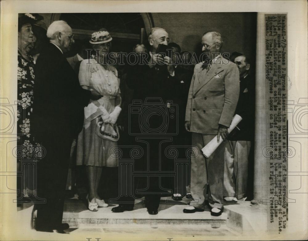 1945 Press Photo James Byrnes at the White House - RSL96143 - Historic Images