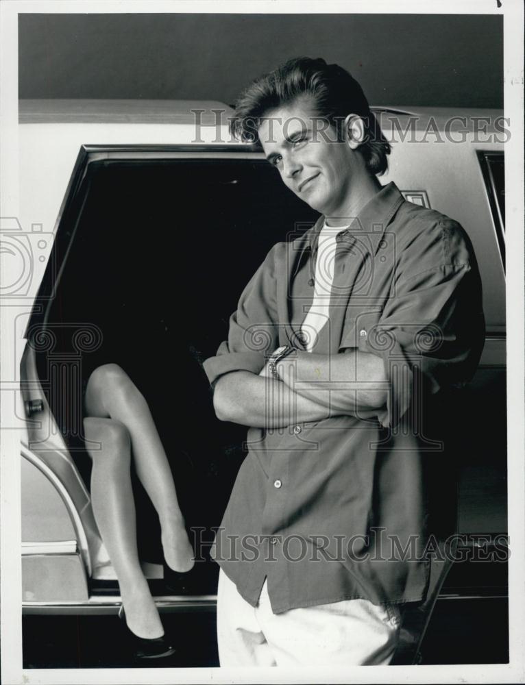 1990 Press Photo Charlie Schlatter in &quot;Ferris Bueller&quot; - RSL01171 - Historic Images