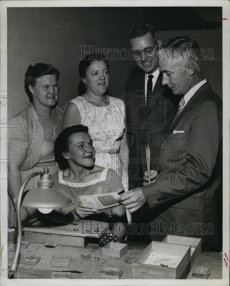 1959 Press Photo B Strong, I Weaver, G Arthofer, J Grode, G A Van Schenck, Vanco - Historic Images