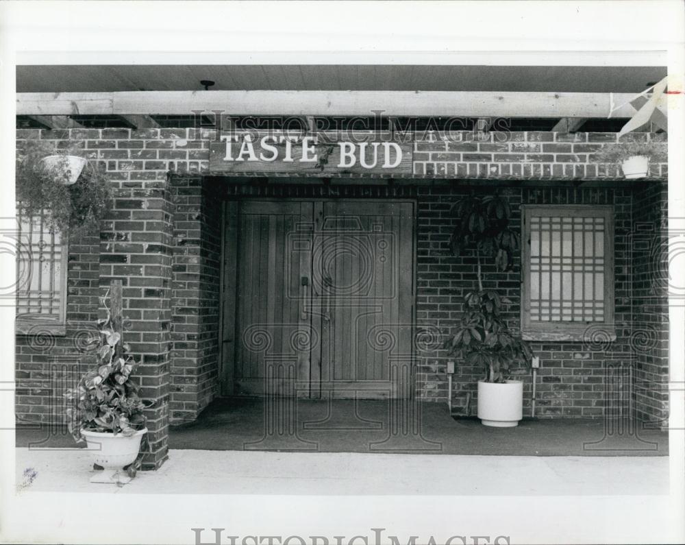 1981 Press Photo The Taste Bud Restaurant Dunedin - RSL68567 - Historic Images